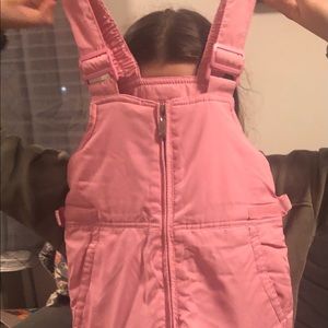 NEW size 5/6 pink snowpants